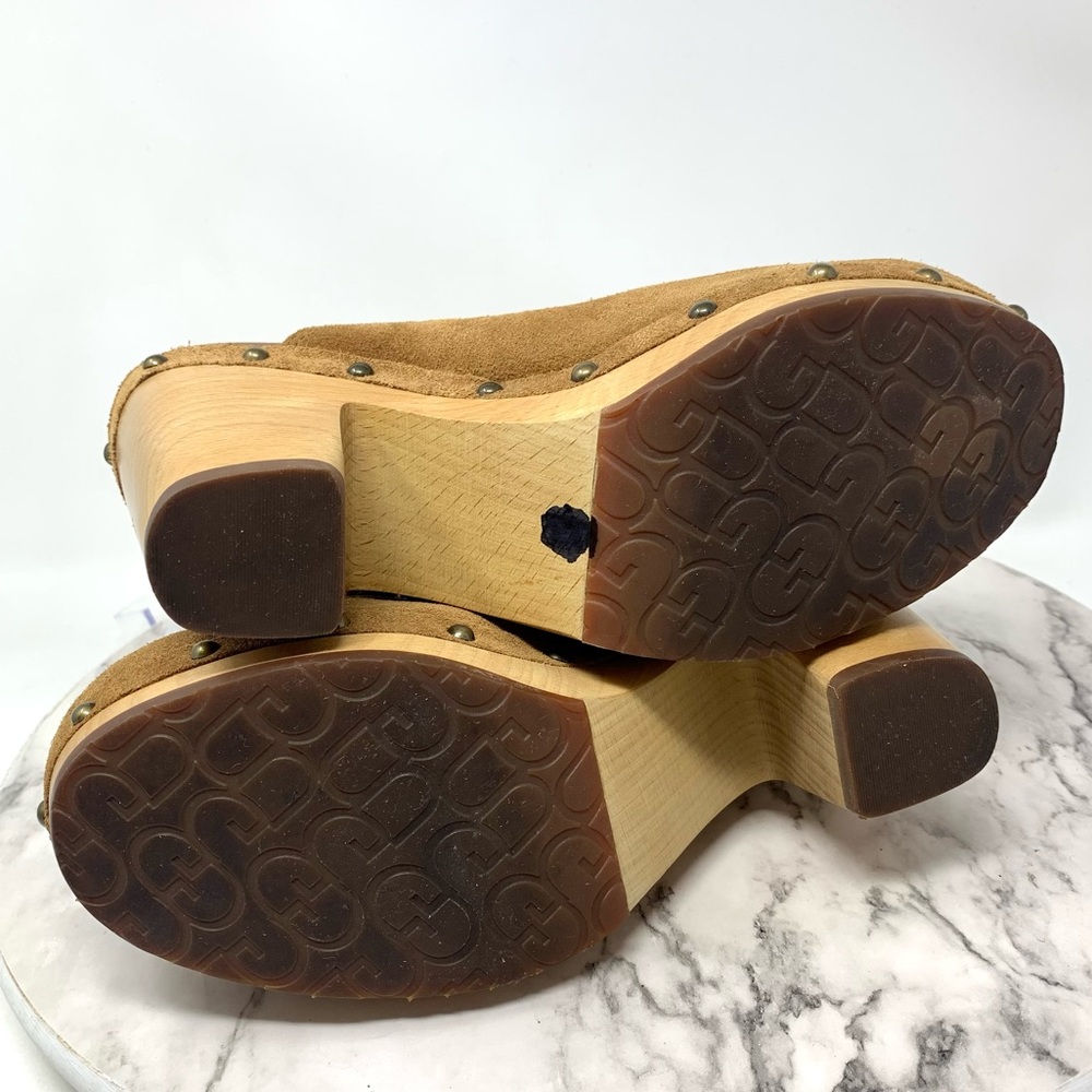 Ugg Dafny Shearling Lined Stud Braided Slingback … - image 8